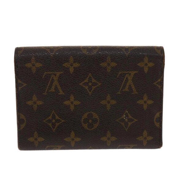 LOUIS VUITTON Monogram Porte Tresor Etui Papie Wallet M61202 LV Auth 48092 - Picture 7 of 14
